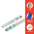 thumbnail image 3 of 2-Flute Tungsten Steel Alloy Extended Ball Nose End Mill Coated Spherical Cutter For Stainless Steel And Other Metals ,High Efficiency, 3 of 6