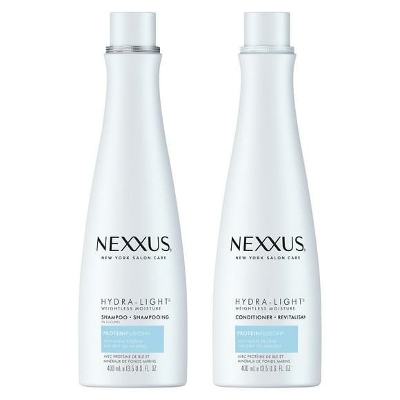 Set de champú y acondicionador Nexxus Hydralight 400 ml para cabello graso