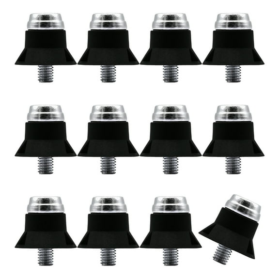 12Pcs Universals Aluminum Football Shoe Studs Replacement Soccer Cleats Football Boot Spikes for Soccer Shoes
