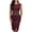 Red, variant on Interview Dress Soft and Comfortable Sleeveless Crew Neck Womens Formal Dresses 2026 Summer Color Block Patchwork Regular Fit Evening Gown for Going Out and Party Black L
