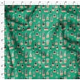 thumbnail image 4 of Soimoi Silk Fabric Cactus Tree Print Fabric by Yard 42 Inch Wide, 4 of 5