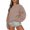 05-Light Brown, variant on Womens Sweatshirts Crewneck Fleece Oversized Pullover Sweaters Fall Winter Cute Tops Teen Girls Preppy Clothes 2025 01-Black L
