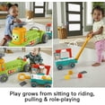 thumbnail image 5 of Fisher-Price Laugh & Learn 4-in-1 Farm to Market Tractor Ride-On Learning Toy for Baby & Toddlers, 5 of 8
