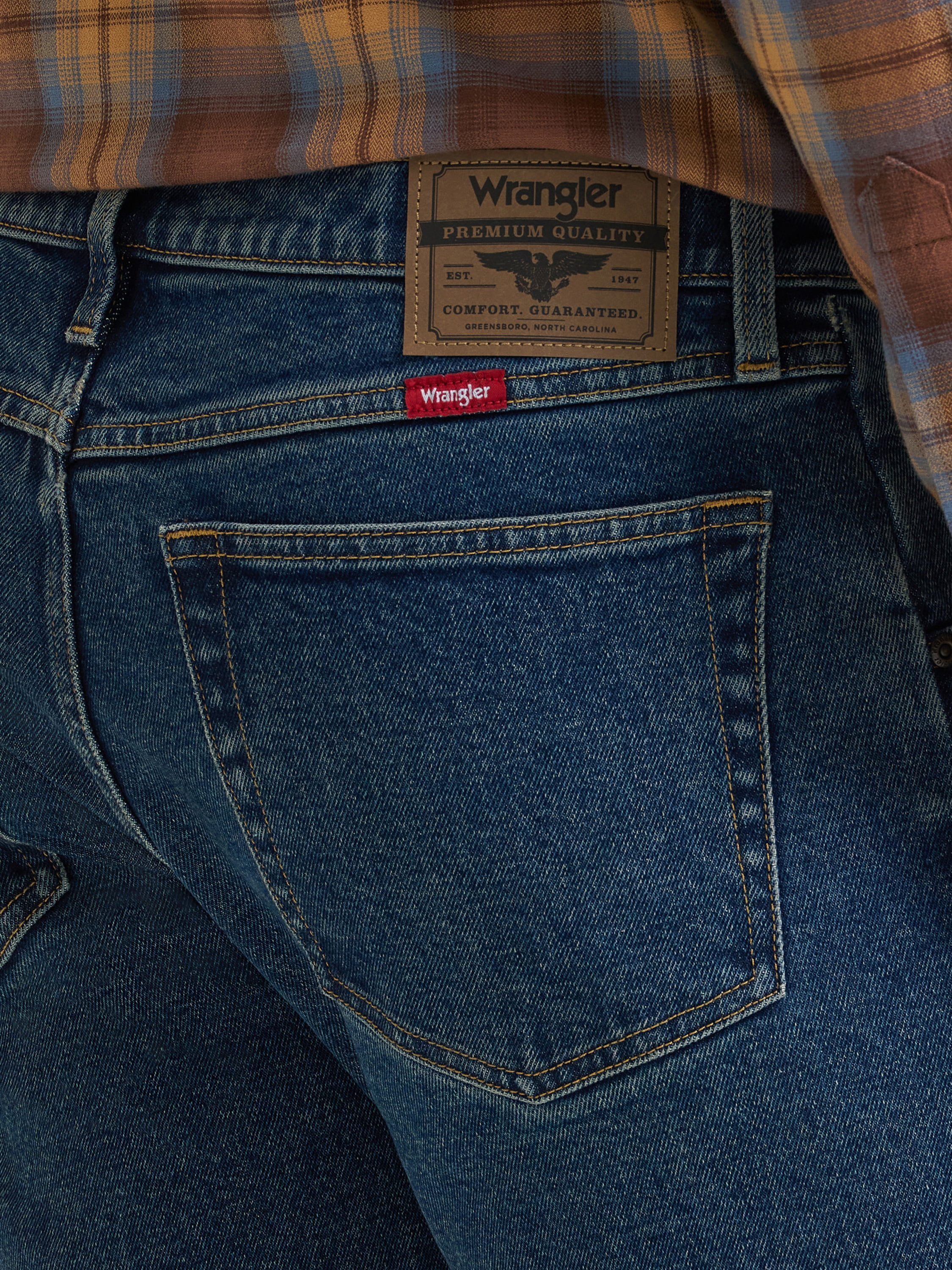 Wrangler® Men's Denim Bootcut Jeans