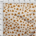 thumbnail image 3 of oneOone Viscose Chiffon Brown Fabric Geometric Sewing Craft Projects Fabric Prints By Yard 42 Inch Wide, 3 of 4