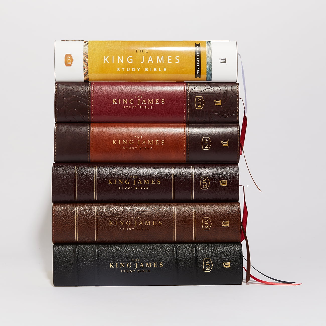 The King James Study Bible, Hardcover, Full-Color Edition, (Hardcover)