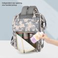 thumbnail image 2 of Bolsa de pañales Mochila Bolsas de orina Bolsas de pañales de gran capacidad Mochilas con correas ajustables y múltiples mochilas impermeables Bolsas de bebé Botellas aisladas Cambio Muyoka Hogar, 2 of 6