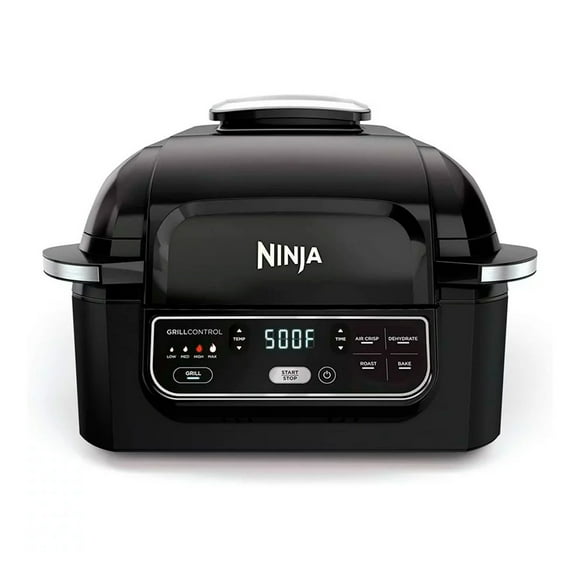 Freidora ninja parrilla de interior con freír de aire