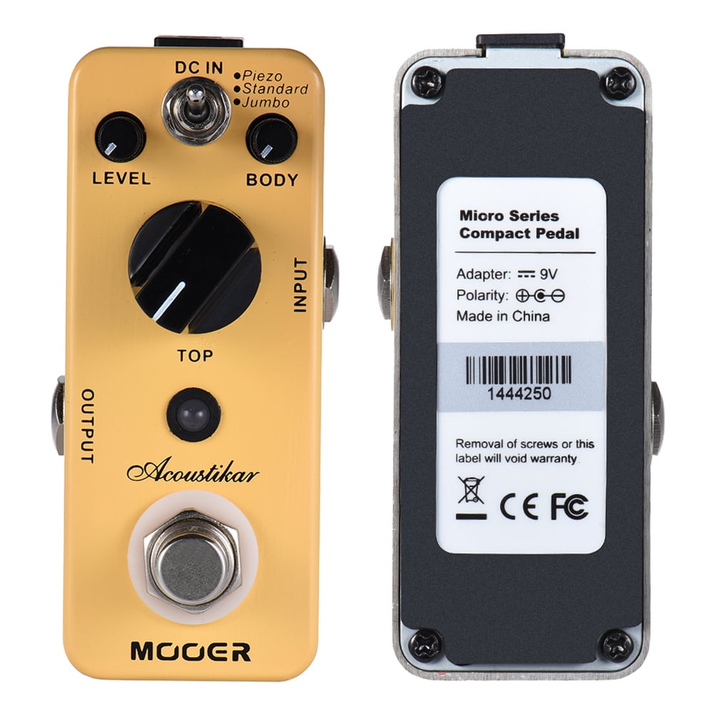 MOOER Effect Pedal,Pedal 3 Modes