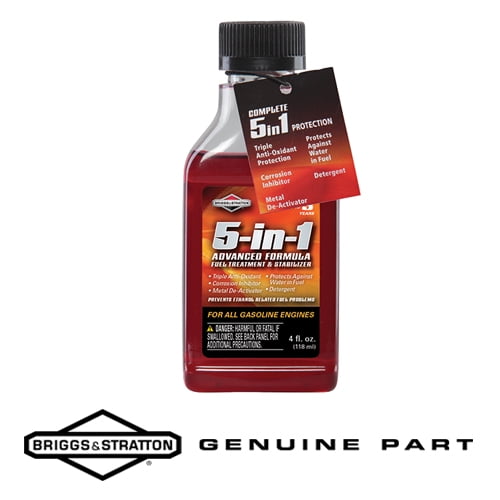 Briggs & Stratton 100117 5in1 Advanced Formula Fuel Treatment & Fuel