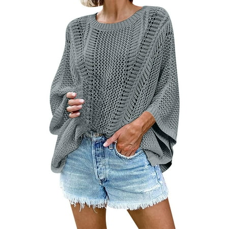 MSJUHEG Mesh Bathing Suit Cover Up Tropical Kimono for Women Kimonos for Women Pool Cover Ups for Women Swim Cover Up for Women Two Piece Swimsuit Breast Top Lace Up Bikini Swimsuit Gray S