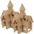 thumbnail image 1 of Miangastore 2 Pcs Châteaux de Graffiti à Assembler Jouet Éducatif pour Enfants, 1 of 9