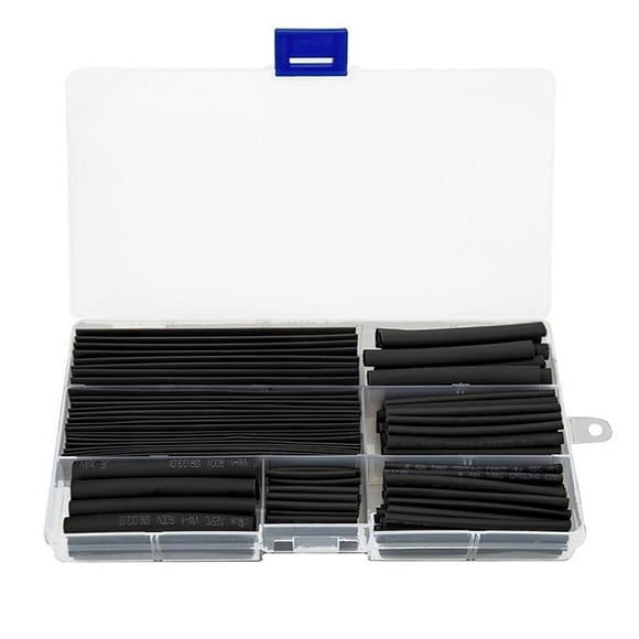 150pcs Black Thermal Casing Heat Shrink heat shrink tubing casing 150pcs practical Tubing Kit Marine Shrink Tubing