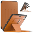 thumbnail image 1 of [PST] iPad 10.2" 7th 8th 9th Gen. Smart Case Cover, Shockproof Leather Magnetic Smart Cover Rugged Stand Case with Pencil Holder, 1 of 4