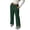 Dark Green, variant on Duqingm Girls Sweatpants, Running Casual Sports Elastic Drawstring Waist Straight Leg Pants with Pockets (Dark Green,13-14 Years)