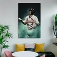 thumbnail image 6 of Yadier Molina Canvas Poster Canvas Art Poster and Wall Art Picture Print Modern Family bedroom Decor Posters 12x18inch(30x45cm), 6 of 6