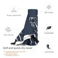 thumbnail image 5 of ZNDUO Bath Towel, Future Astronaut Pattern Oversized Quick Dry Bath Towel Beach Towel - 27.5"x55", 5 of 8