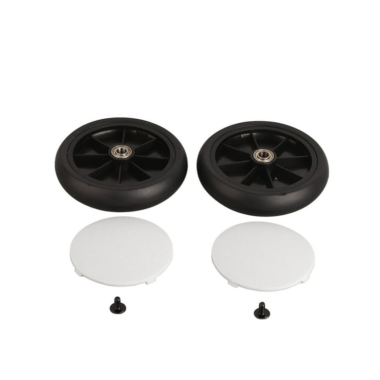 1Pair Rubber Back Wheels Replacement for Baby Strollers Yoya Vovo