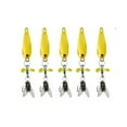thumbnail image 1 of 5 Pcs Metal Propeller Fishing Lure for Catching Fish, Bionic Fly Fishing Bait with Propellers, ly Spinning Propeller Metal Sequin Soft Bait, Bass Fly Fish Lures Kit, Fishings Baits & Catfish Baits, 1 of 8