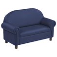 thumbnail image 1 of Softscape 10493-NV Little Lux Preschool Sofa - Navy, 1 of 1