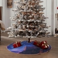 thumbnail image 5 of Salouo Starry Sky Wall Flying Tiger Christmas Tree Skirt 30" Farmhouse Christmas Decorations Snowman Xmas Tree Skirt Tree Mat for Holiday Party Decor, 5 of 8