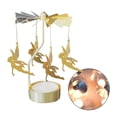 thumbnail image 4 of Candelero giratorio giratorio Banquete de boda Decoración del hogar de Navidad Candelabro de candelita de metal Advancent HA1736-05B, 4 of 5