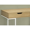 thumbnail image 4 of Monarch Specialties Computer Desk, Home Office, Laptop, 48"L, Work, Natural Laminate, 4 of 4