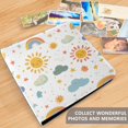 thumbnail image 4 of FORMRS 3 Ring Photo Album 4"x6" Self Adhesive Large Capacity PU Leather Cover, Rainbows Pattern, 4 of 8