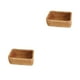 thumbnail image 3 of Caja de almacenamiento Inteprter de mimbre marrón resistente S 2Conjunto, 3 of 6