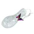 thumbnail image 5 of Bmisegm Ladies Summer Rhinestone Butterfly Jelly Clip Toe Beach Big Size Flat Transparent Sandals Womens Sandals Summer Clear 7, 5 of 5