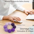 thumbnail image 3 of SILICONE TEXTURED SENSORY BALLS FOR FINE MOTOR SKILLS AND RELAXATION AT HOME OR WORK, 3 of 7