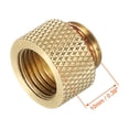 thumbnail image 2 of Unique Bargains Raccord d'Extension Mâle à Femelle Laiton G1/4 x 10mm pour Système de Refroidissement par Eau Lot de 4, 2 of 5