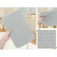 thumbnail image 4 of REGALWOVEN Dish Drying Mat, Absorbent Microfiber Kitchen Mat, Stone Drying Mat for Kitchen Counter, Dishes, Utensils, Pots Gray 15.7*11.8 inch, 4 of 6
