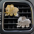 thumbnail image 1 of Juego de 2 clips de ventilación de aire acondicionado para coche (elefantes), clips de ventilación de coche, clips de ventilación de coche con diamantes de imitación, 1 of 1