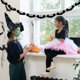 thumbnail image 5 of Decoraciones De Halloween: Pancarta Con Murciélagos, Artículos Para Fiestas Terroríficas, Guirnalda Para Colgar, Hogar, Eventos En Interiores Y Exteriores, 5 of 6
