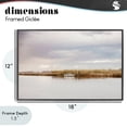 thumbnail image 4 of Stupell Industries Transitional Magical Mooring Landscape Black Framed Giclee Art, 18 x 12, by Christy Berry, 4 of 8