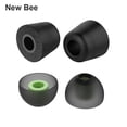 thumbnail image 2 of Tapones para los oídos de silicona con Memoria y Cancelación de Ruido Bsvklp Negro, 2 of 8