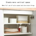 Expandable Shelf Organizer Riser for Kitchen Pantry Cupboard