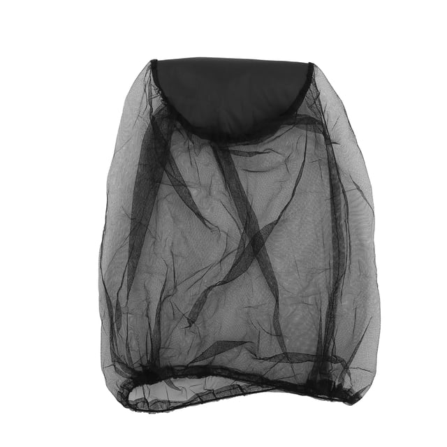 Mosquitera de malla para cabeza, protección de pantalla para mosquitos, senderismo al aire libre, pesca, Camping, color negro YUNYI BRAND Deportes
