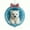 F, variant on YingYouFu 2D Arctic Animals Christmas Ornaments, 8cm Frosty Themed Tree Hanging Decor Set, Winter Holiday Decoration for Indoor Christmas Tree Home Party