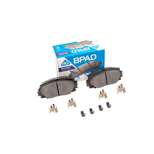 Balatas AG para Auto Delanteras para Toyota Prius 2010 a 2022 2 Piezas Nuevas