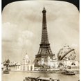 thumbnail image 2 of Eiffel Tower 1900. Nthe Eiffel Tower And The Celestial Globe. Photographed During The International Exposition At, 2 of 2