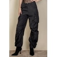 thumbnail image 4 of Parachute Pants with Ruched Drawstring Waist and Flap Pockets, 4 of 9