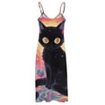 thumbnail image 5 of Cute Planet Cat Sleeveless Dress Woman Fashion Long Dresses Women's Summer Suit Dress Summer 2025 Women, 5 of 7