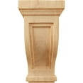thumbnail image 2 of Ekena Millwork 4 3/4"W x 5"D x 10"H Traditional Recessed Corbel, Red Oak, 2 of 4