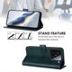 thumbnail image 4 of For Xiaomi 15 Cases Wallet Stand Retro Texture Leather Phone Cover with Lanyard - Grey, 4 of 5