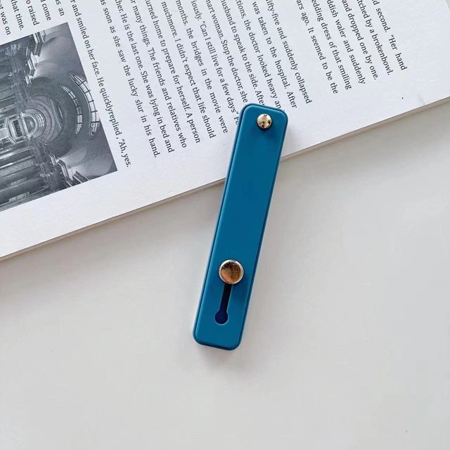 Funda para teléfono móvil para hombre y mujer, correa para la muñeca, autoadhesiva, soporte para teléfono móvil de color caramelo de TPU y poliuretano termoplástico (PU)