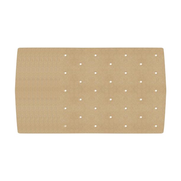 Inteprter Paquete de 100 forros para freidora de aire, microondas, hamburguesa, galleta, papel de aceite, antiadherente, panadería doméstica, suministros Cocina y Comedor 20.2x24.2 cm Inteprter HA072063-04
