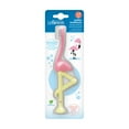 thumbnail image 5 of Dr. Brown’s Toddler Toothbrush with Soft Bristles - Pink Flamingo - 1-4 years, 5 of 6