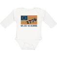 thumbnail image 3 of Inktastic Vintage US Flag Boys or Girls Long Sleeve Baby Bodysuit, 3 of 5